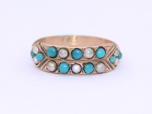 Antique gold turquoise - ct,