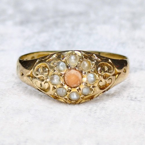 Antique victorian 9ct gold - antique,