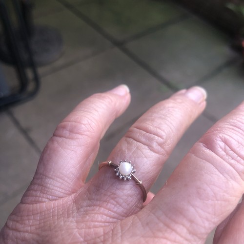 Cultured pearl and - pearl,