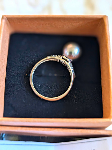 9ct white gold tahitian - 9ct,