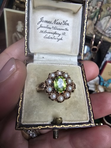 Antique victorian 1889 9ct - victorian,