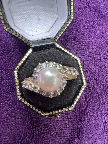 Carat yellow gold - gold, pearl