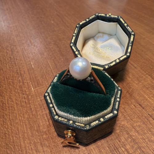 Vintage 9ct gold single - vintage,
