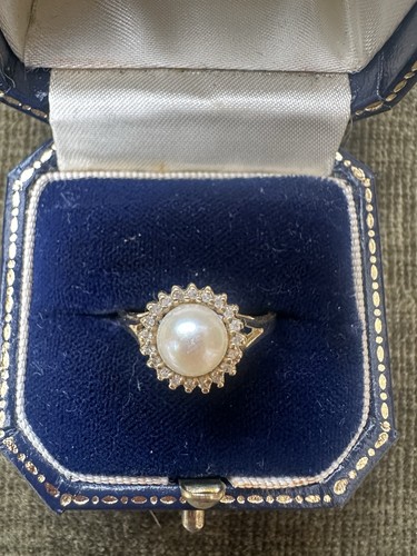 Carat yellow gold ring set - 9,