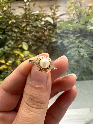 9ct yellow gold - yellow, round