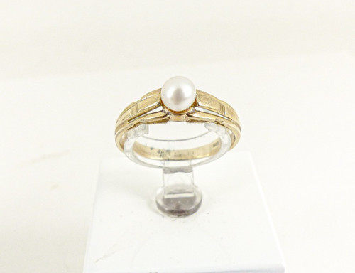 9ct gold pearl - gold,