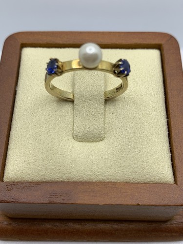 Victorian 9ct gold pearl - victorian,