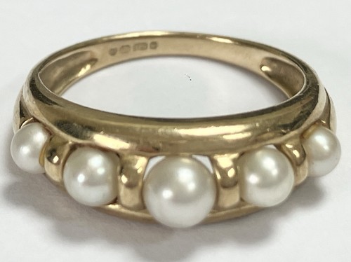 9ct yellow gold - “9ct, 5