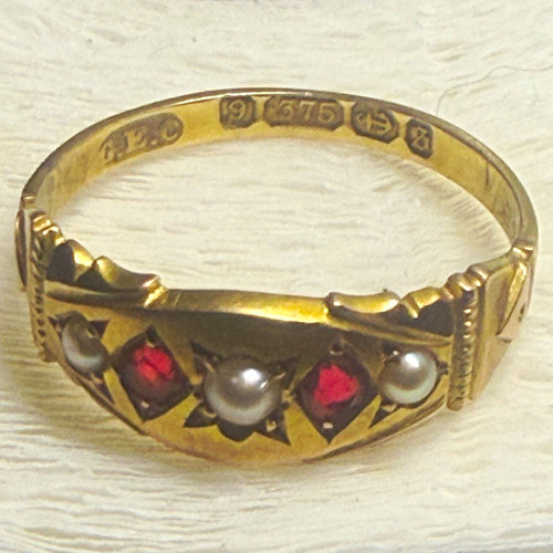 9ct yellow gold - 9ct, pearl