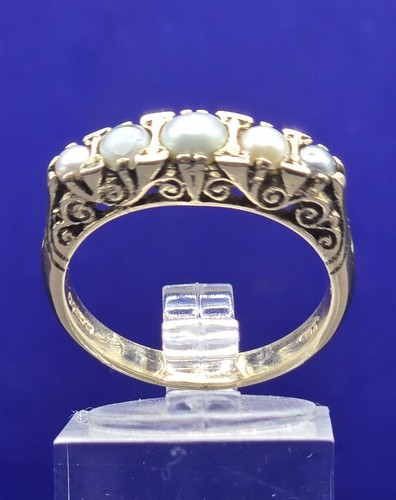 Vintage 9ct gold - vintage, ring
