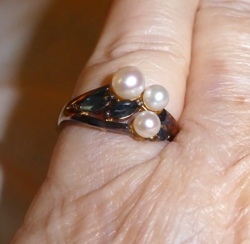 Marked 9ct gold - marked,