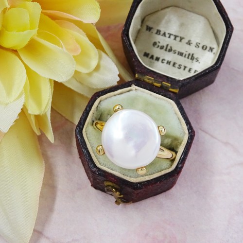 9ct gold baroque pearl - 9ct,