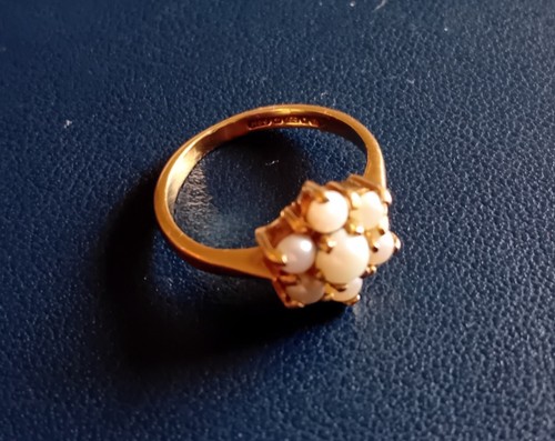 9ct gold cultured pearl