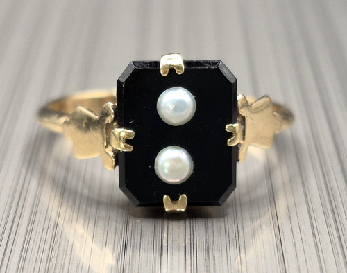 Vintage art deco 9ct gold - vintage,