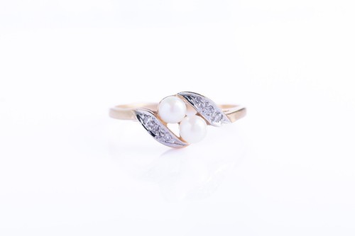 Vintage 9ct gold - gold, &