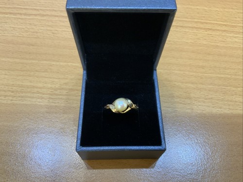 Preloved cultured pearl ring - cultured,