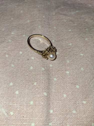 Antique 9ct yellow gold - yellow, ring