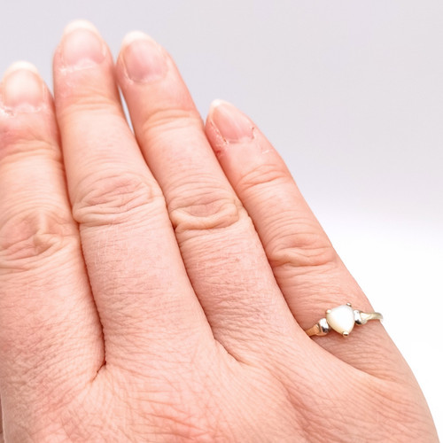 9ct gold dainty mother - gold,
